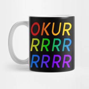 Okurrr Rainbow Gradient Okurr Okurrrr Mug